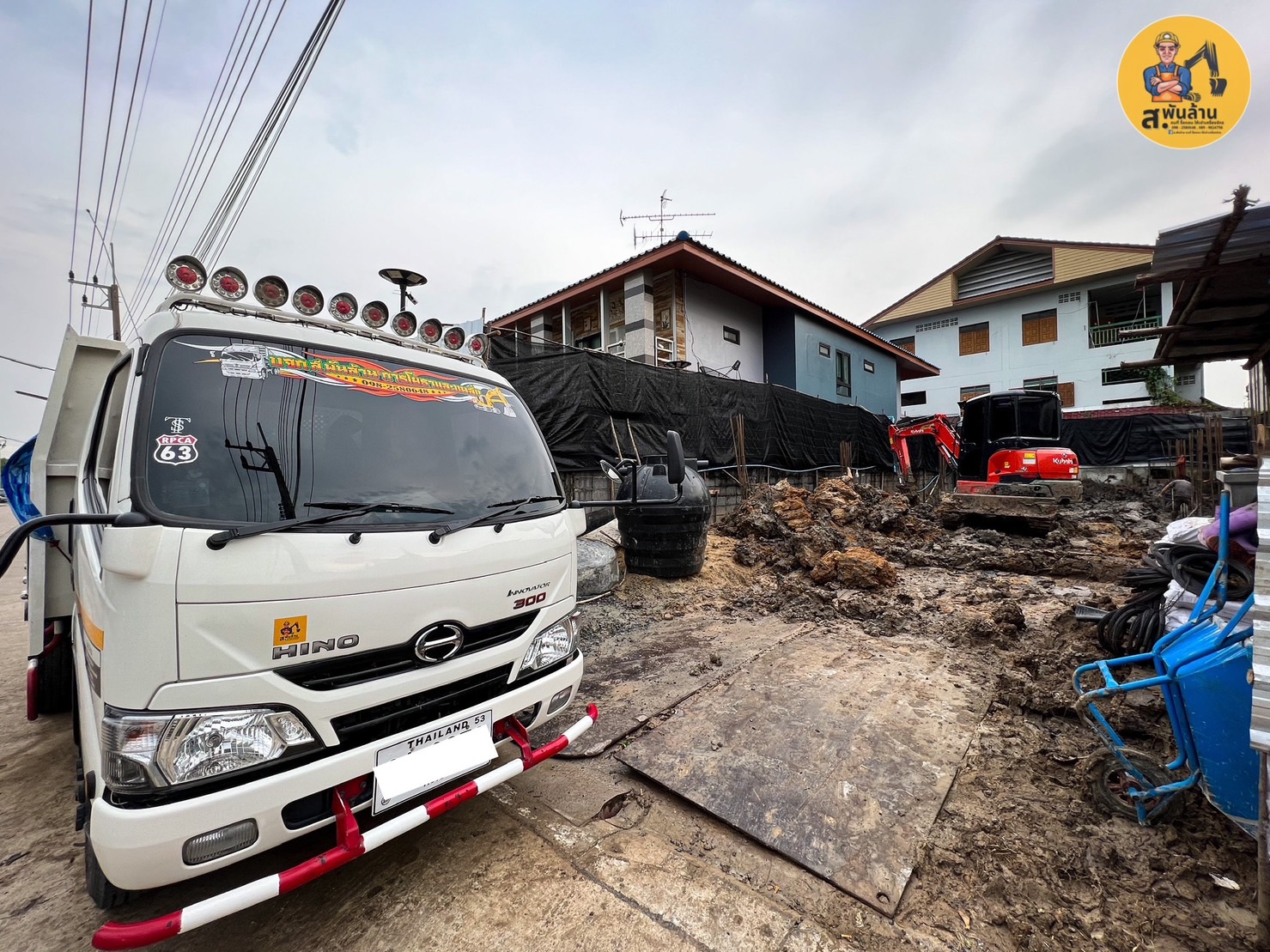 28 - https://sorphanlarnbackhoe.com | บริษัท ส.พันล้าน การโยธาและ ขนส่ง จำกัด - ให้เช่ารถแบคโฮ PC30 - PC120 รถบด 4 -10 ตัน  รถแทรกเตอร์ รถดั้มพ์ 3 คิว 5 คิว รายวัน/รายเดือน